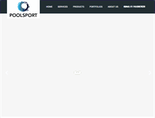 Tablet Screenshot of poolsport.com.my
